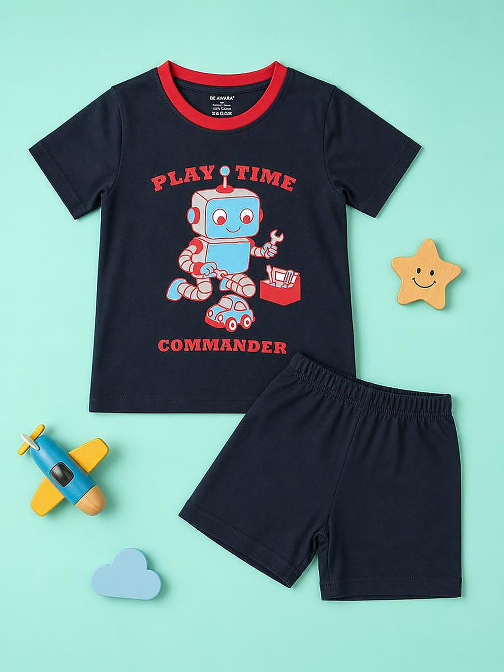 Playtime Commander T-Shirt & Shorts Set