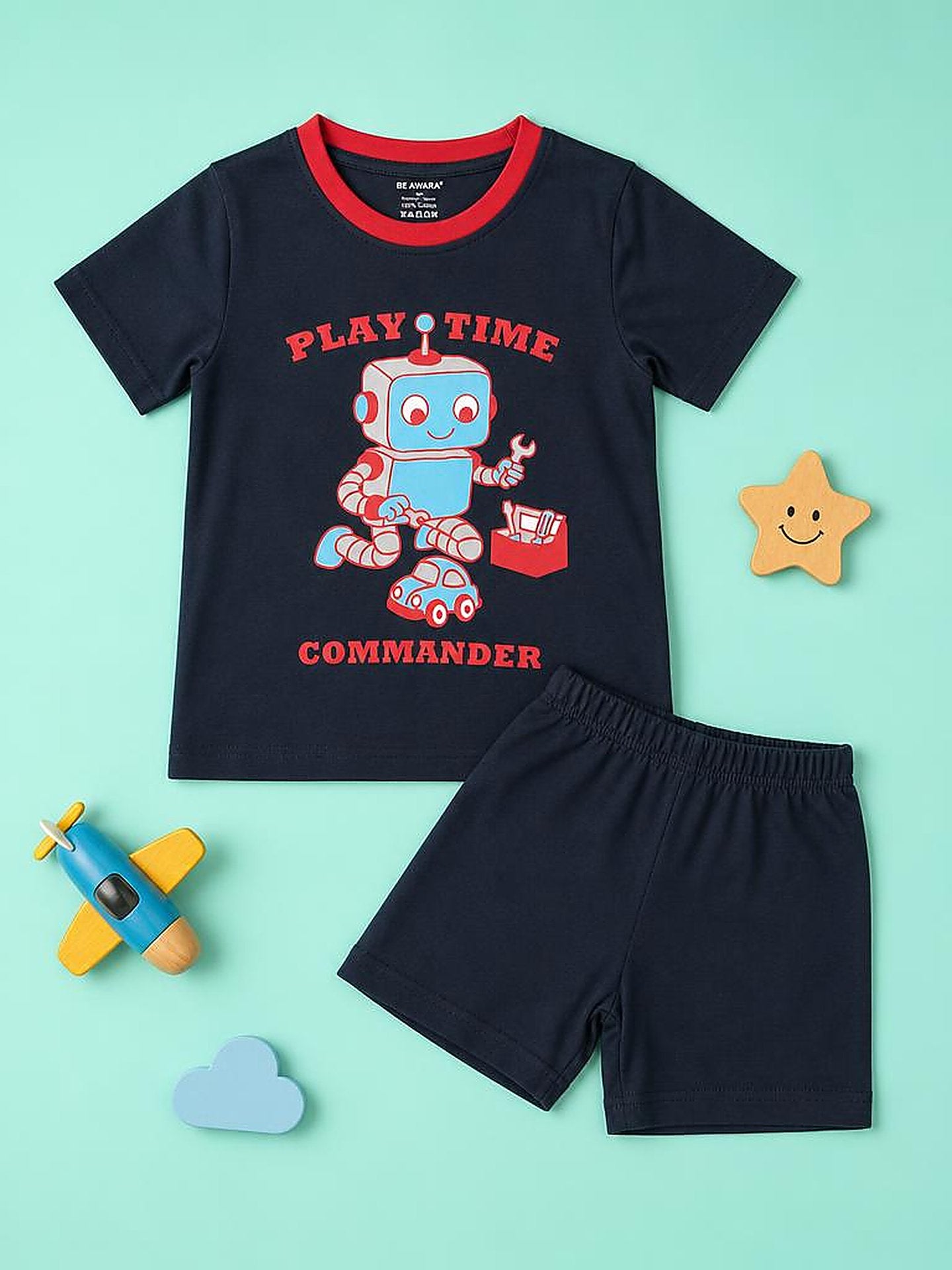 Playtime Commander T-Shirt & Shorts Set