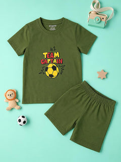 Team Captain T-Shirt & Shorts Set