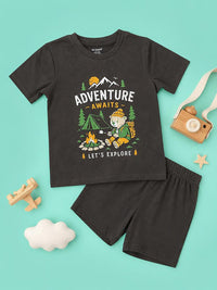 Adventure Awaits T-Shirt & Shorts Set