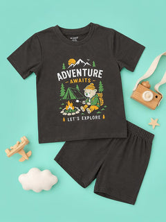 Adventure Awaits T-Shirt & Shorts Set