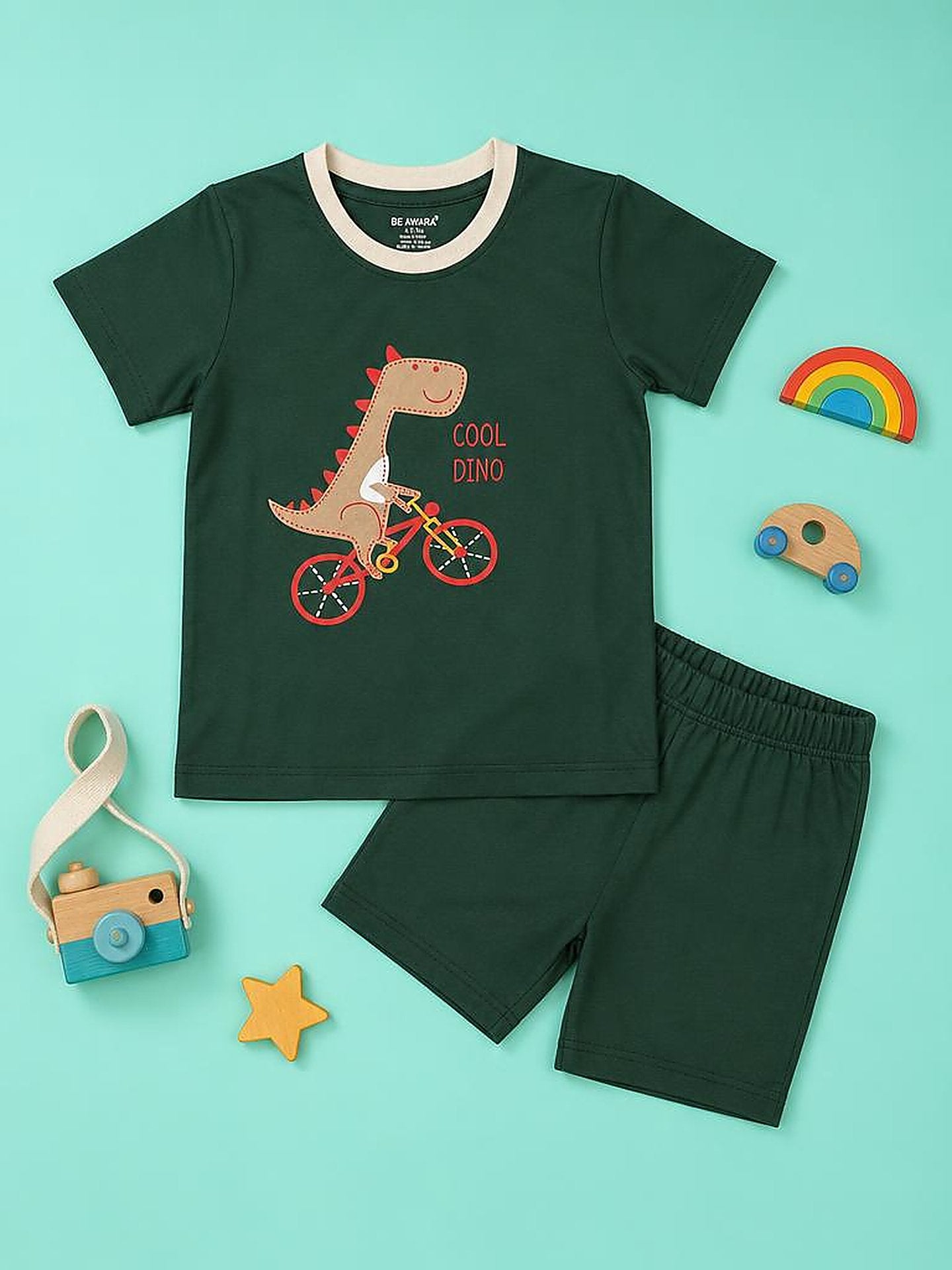 Cool Dino T-Shirt & Shorts Set