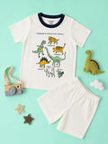 Dinosaur T-Shirt & Shorts Set