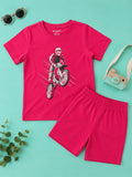 Rider T-Shirt & Shorts Set