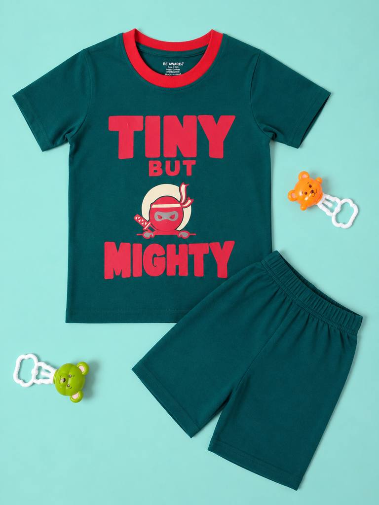 Tiny But Mighty T-Shirt & Shorts Set