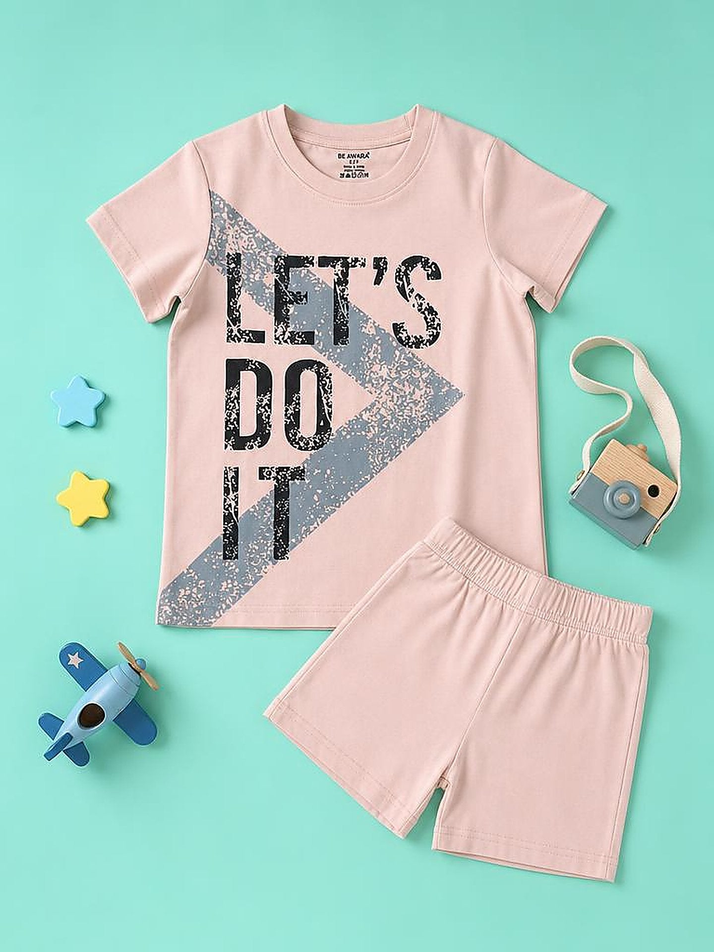 Let's Do It T-Shirt & Shorts Set