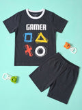 Gamer T-Shirt & Shorts Set