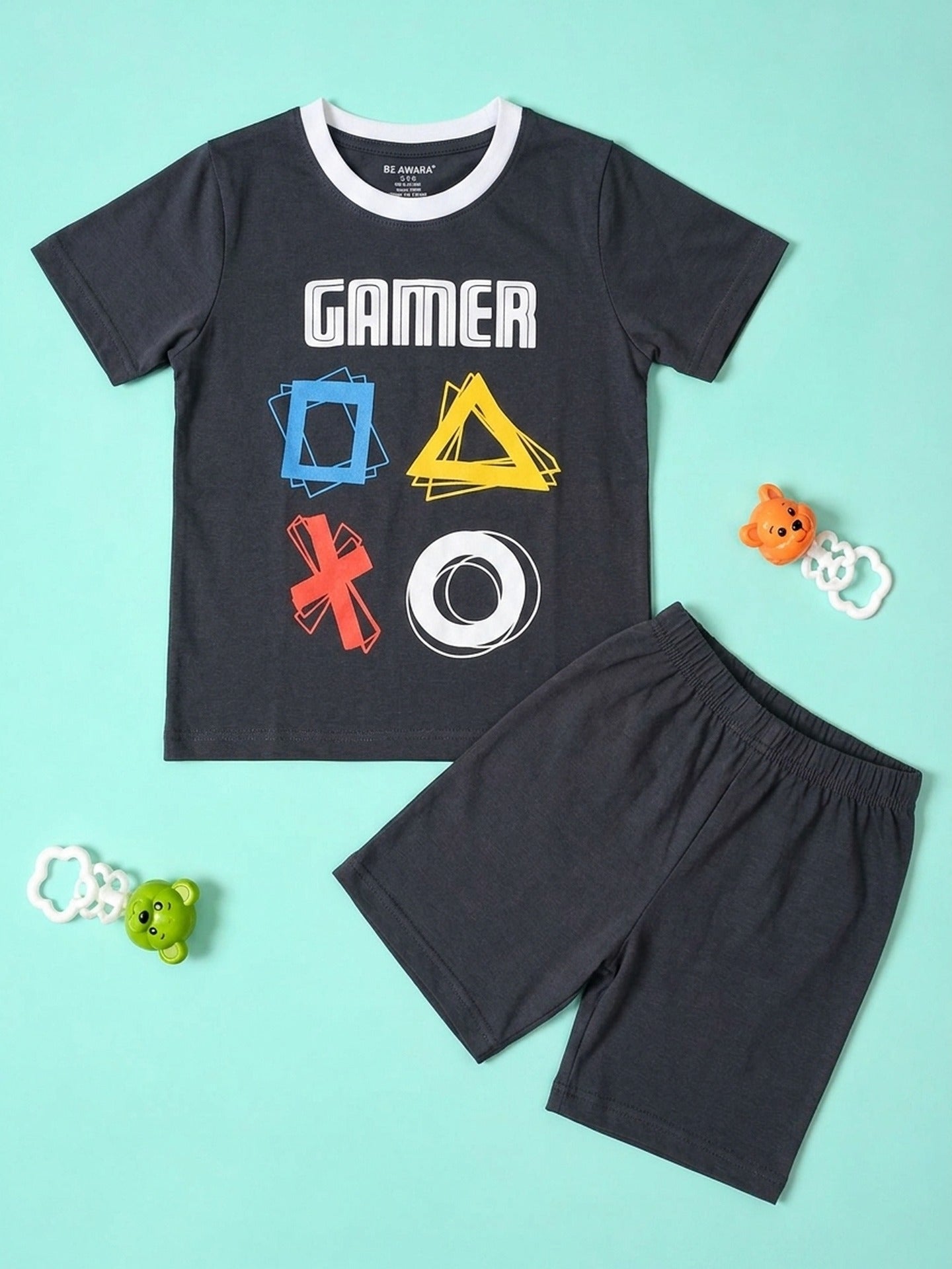 Gamer T-Shirt & Shorts Set