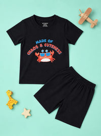 Chaos & Cuteness T-Shirt & Shorts Set