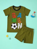 Game On T-Shirt & Shorts Set