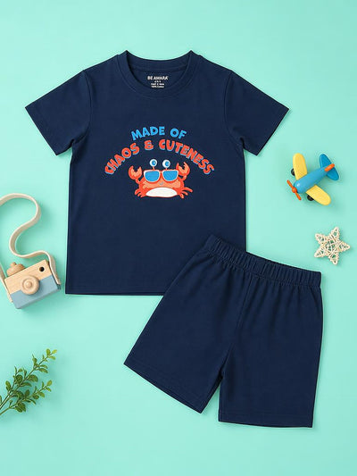 Chaos & Cuteness T-Shirt & Shorts Set