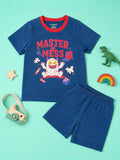 Master of Mess T-Shirt & Shorts Set