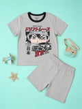 Drift Race T-Shirt & Shorts Set