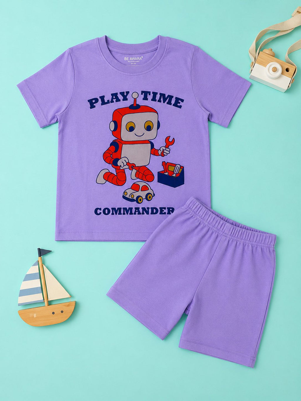 Play Time Commander T-Shirt & Shorts Set