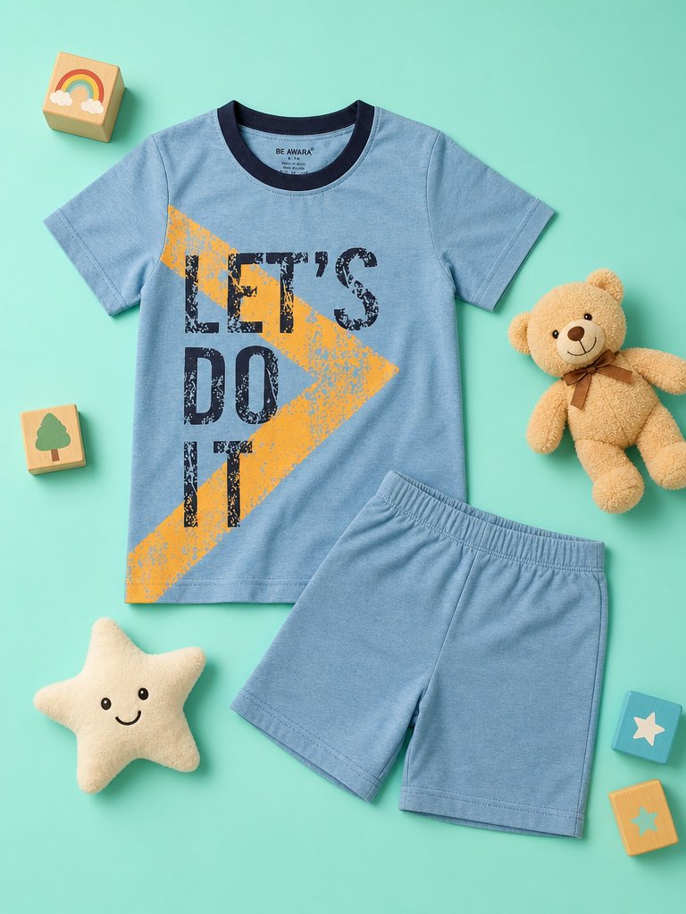Lets Do It T-Shirt & Shorts Set