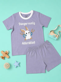 Dangerously Adorable T-Shirt & Shorts Set