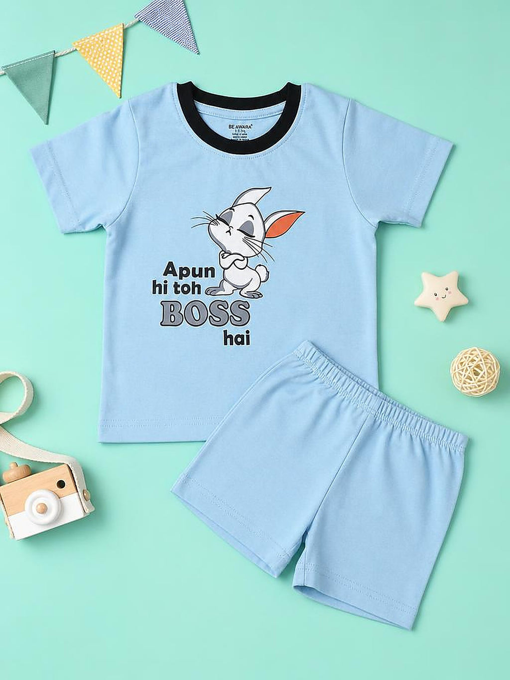 Apun Hi Toh Boss Hai T-Shirt & Shorts Set