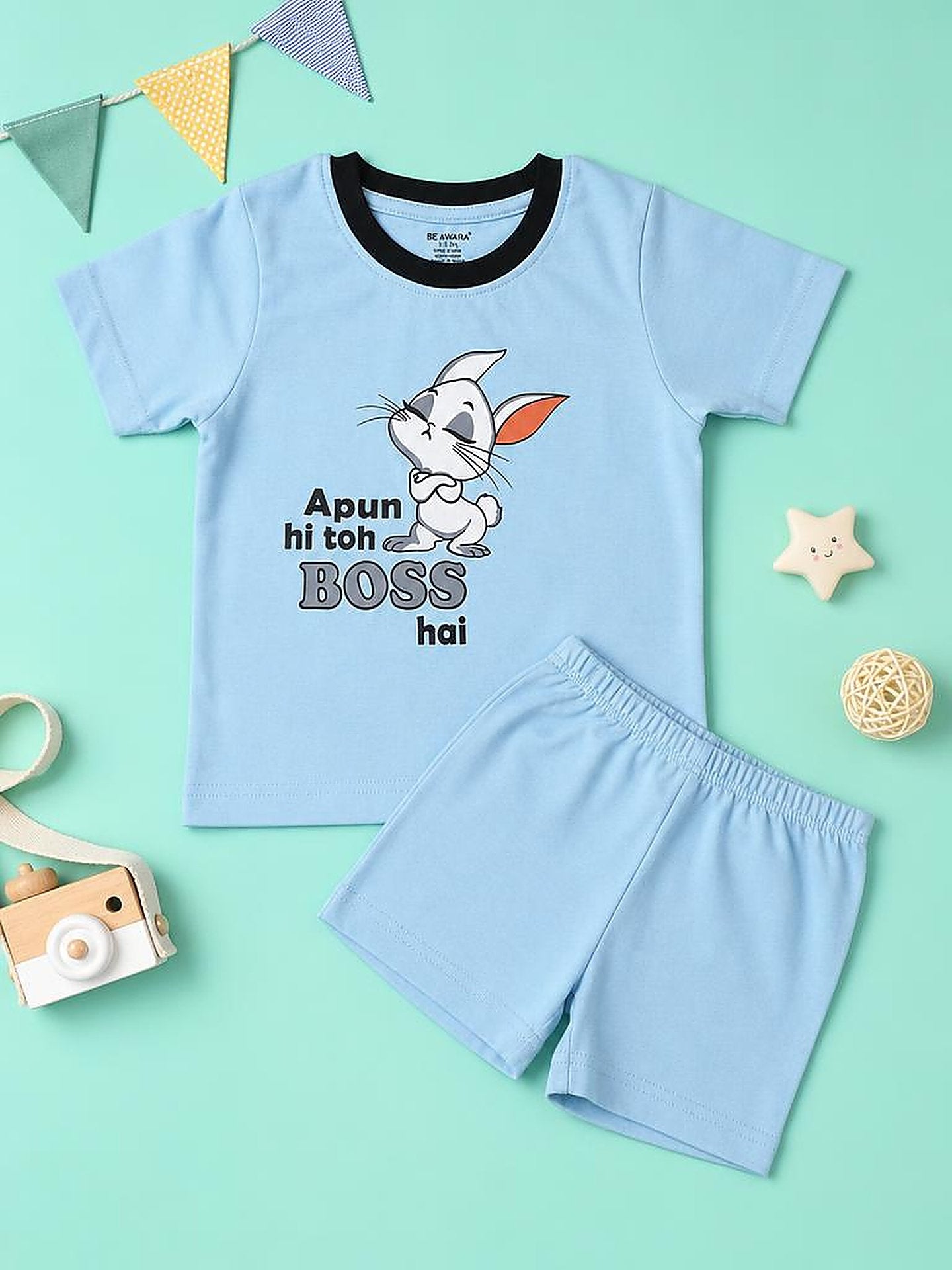 Apun Hi Toh Boss Hai T-Shirt & Shorts Set