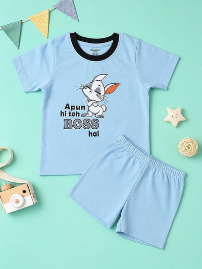 Apun Hi Toh Boss Hai T-Shirt & Shorts Set