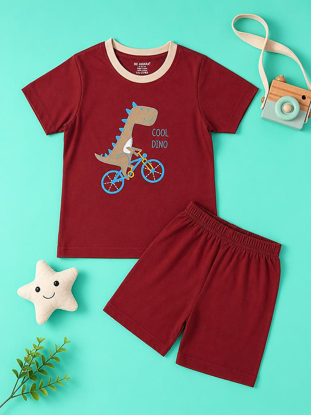 Cool Dino T-Shirt & Shorts Set