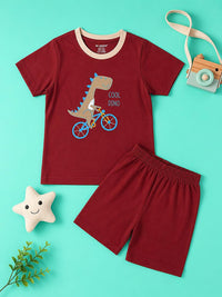 Cool Dino T-Shirt & Shorts Set