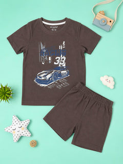 Racer T-Shirt & Shorts Set