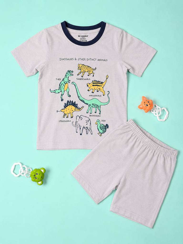 Dinosaur T-Shirt & Shorts Set