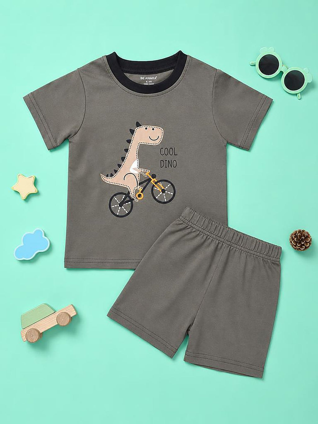 Cool Dino T-Shirt & Shorts Set