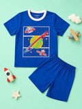 Galaxy T-Shirt & Shorts Set
