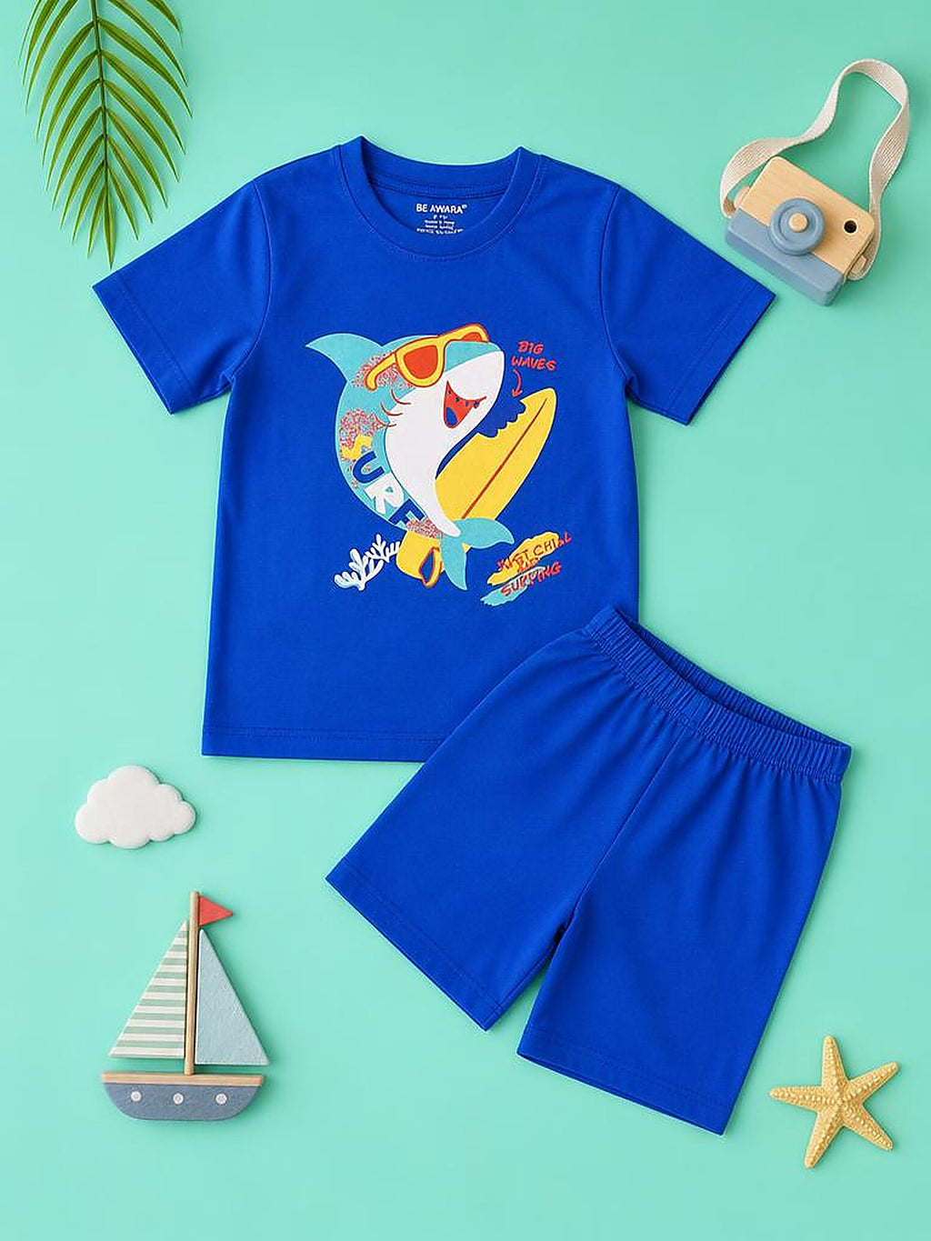 Surf T-Shirt & Shorts Set