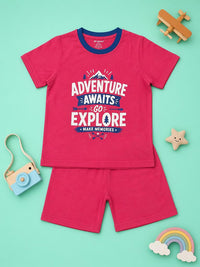 Adventure Awaits T-Shirt & Shorts Set