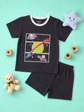 Galaxy T-Shirt & Shorts Set