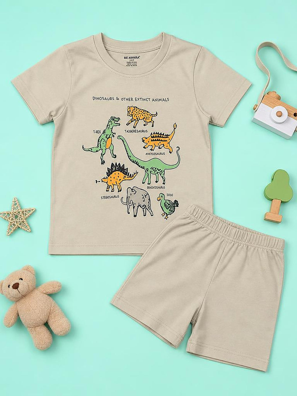 Dinosaur T-Shirt & Shorts Set