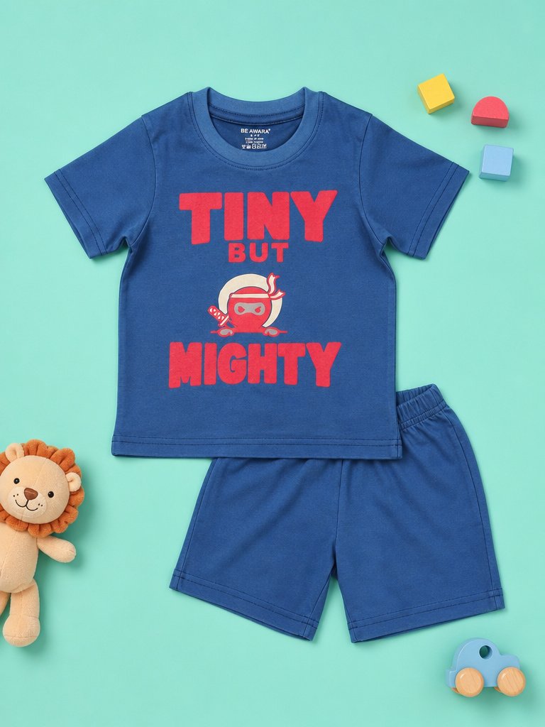 Tiny But Mighty T-Shirt & Shorts Set