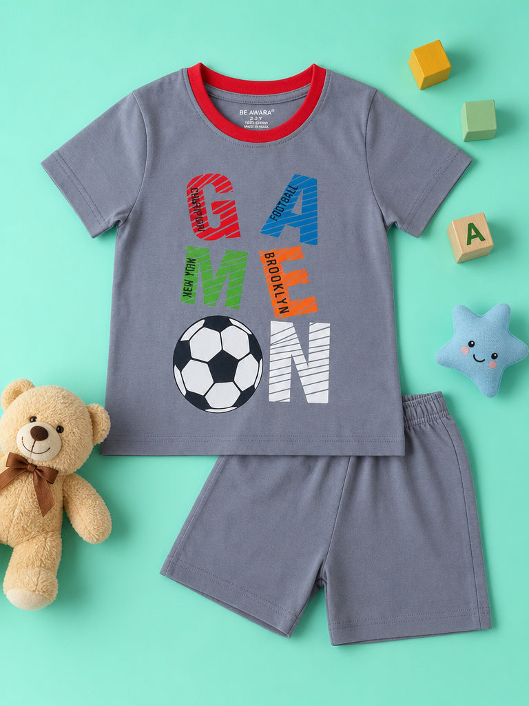 Game On T-Shirt & Shorts Set