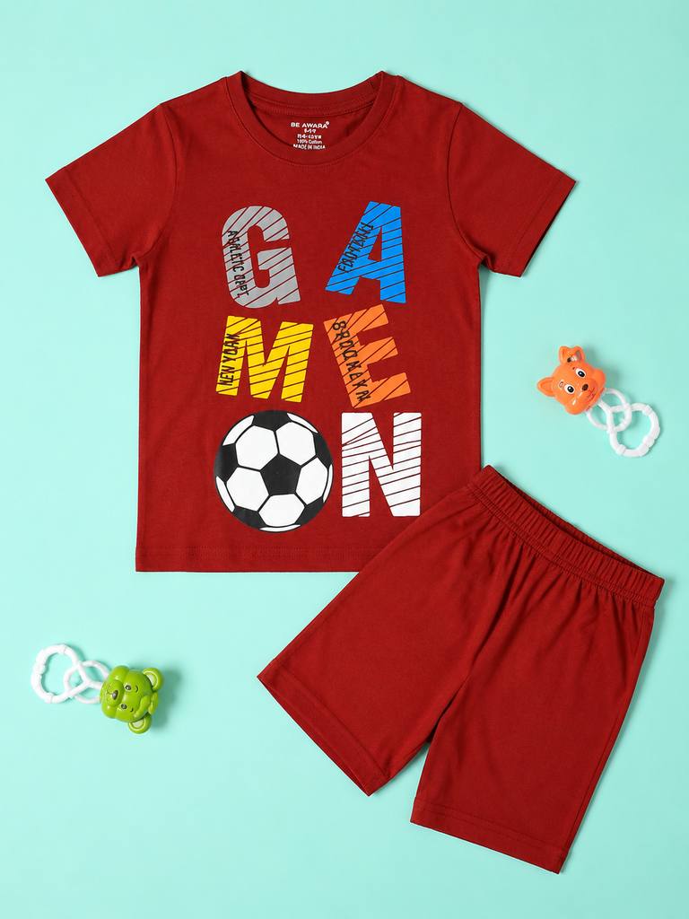 Game On T-Shirt & Shorts Set