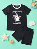 Dangerously Adorable T-Shirt & Shorts Set
