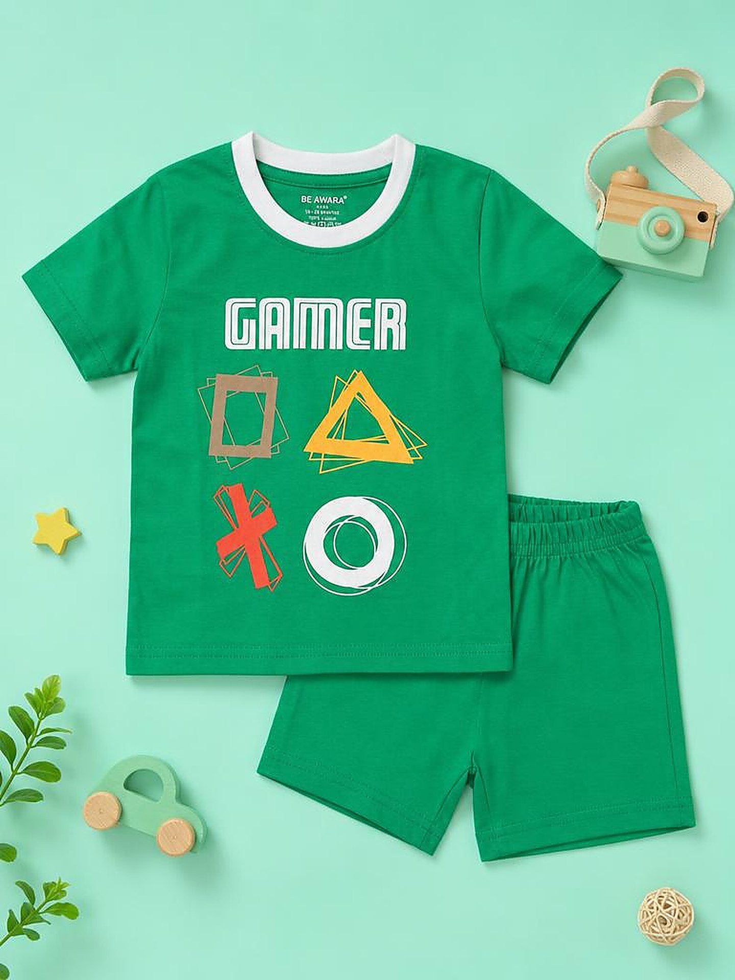 Gamer T-Shirt & Shorts Set
