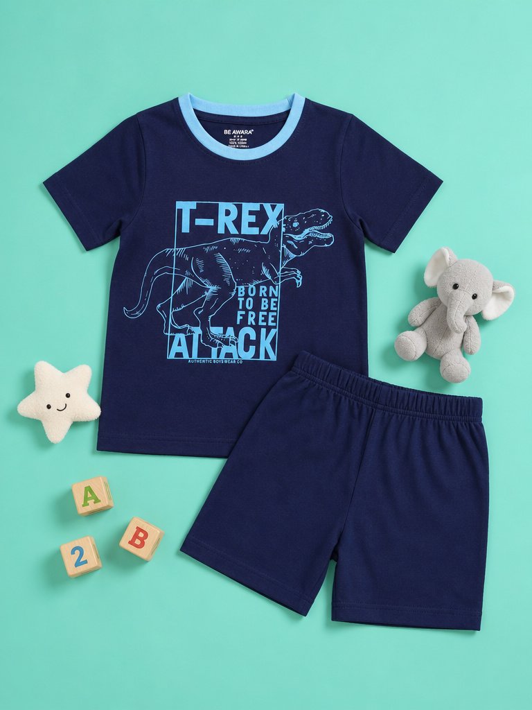 T Rex T-Shirt & Shorts Set