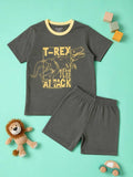T Rex T-Shirt & Shorts Set