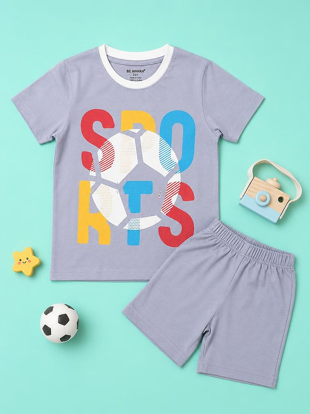 Sports T-Shirt & Shorts Set