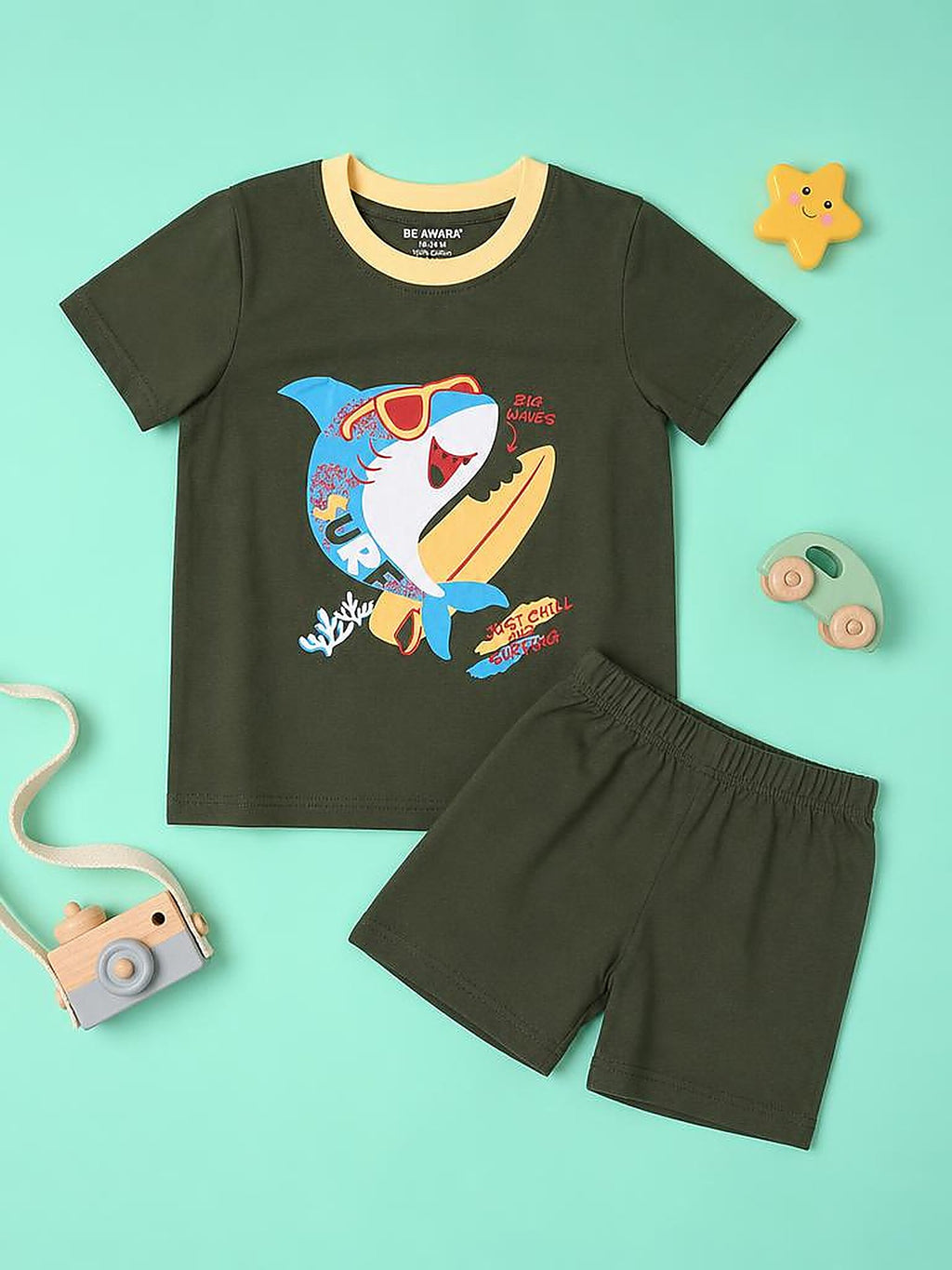 Shark T-Shirt & Shorts Set