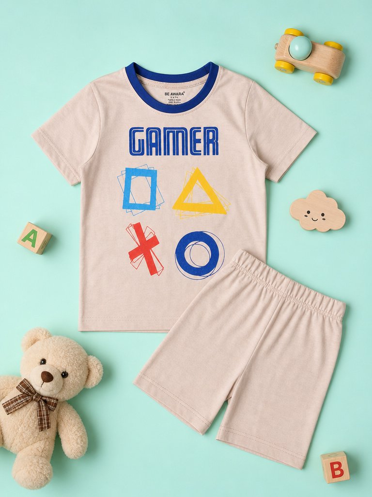 Gamer T-Shirt & Shorts Set