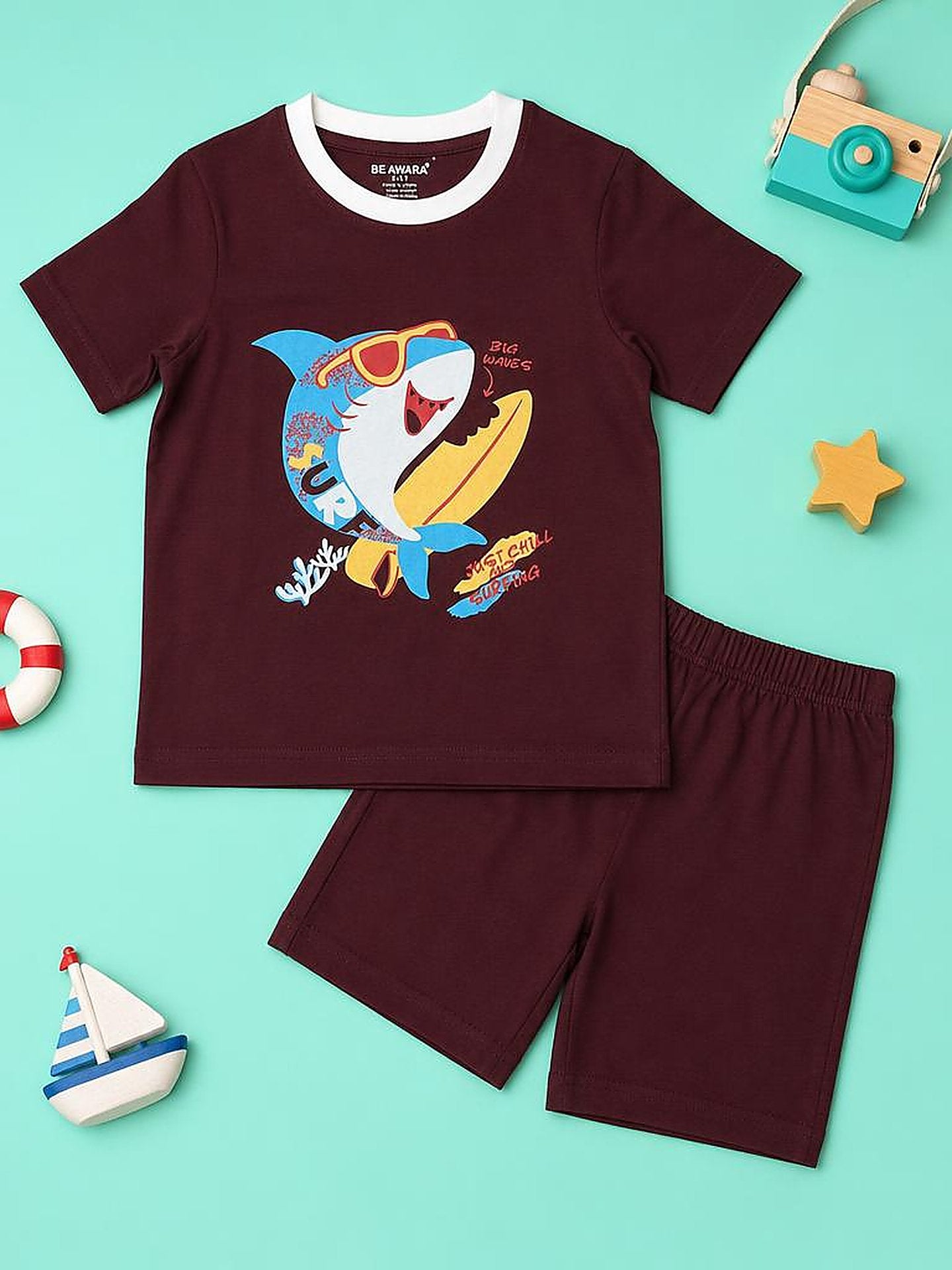 Shark T-Shirt & Shorts Set