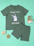 Dangerously Adorable T-Shirt & Shorts Set