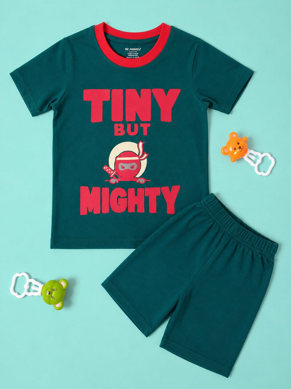 Tiny But Mighty T-Shirt & Shorts Set