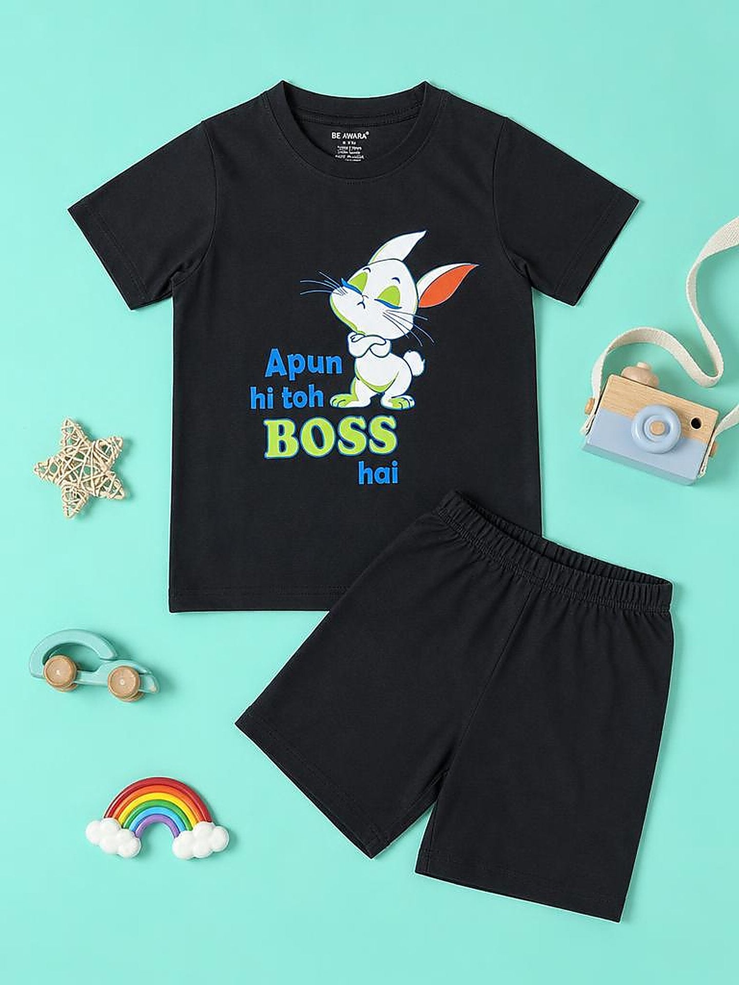Apun Hi Toh Boss Hai T-Shirt & Shorts Set
