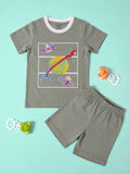 Galaxy T-Shirt & Shorts Set