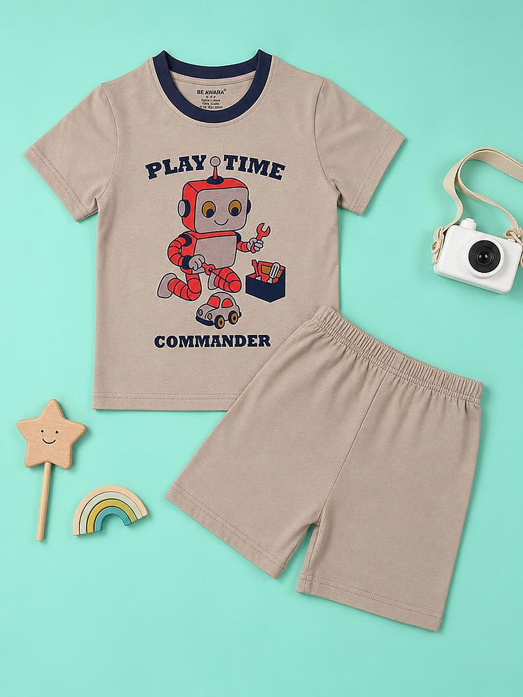 Play Time Commander T-Shirt & Shorts Set