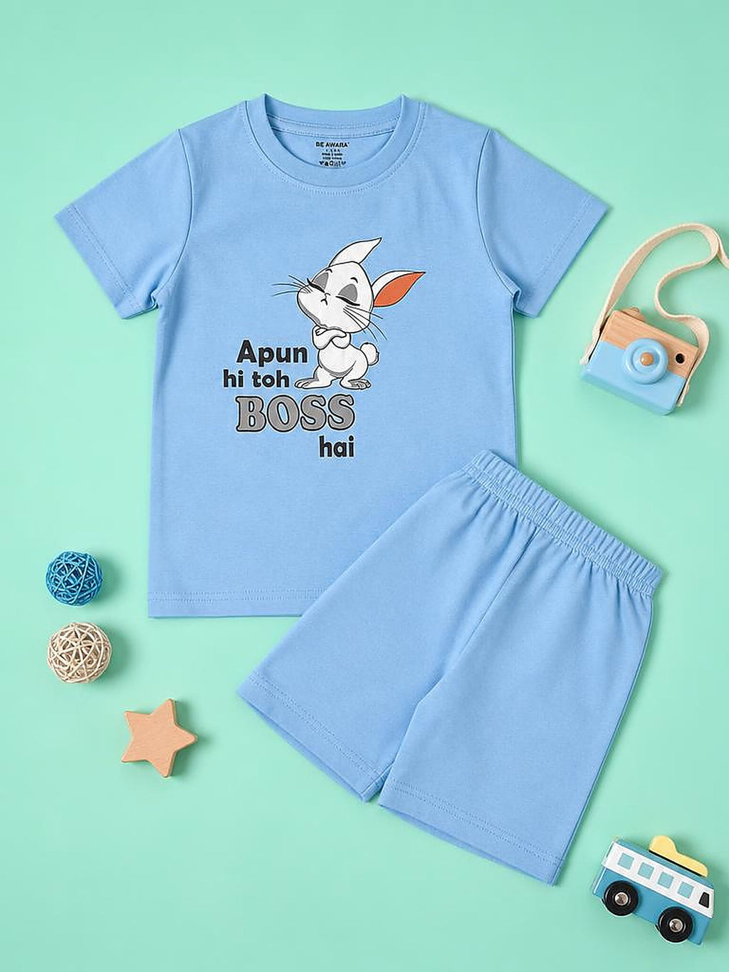 Apun Hi Toh Boss Hai T-Shirt & Shorts Set